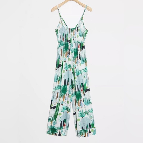 Anthro Isabelle Feliu Bosque Jungle Jumpsuit - Picture 2 of 14